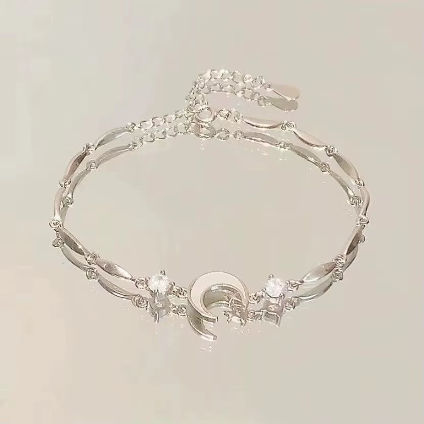 Bracelet Sparkling Zircon Flower Bracelet