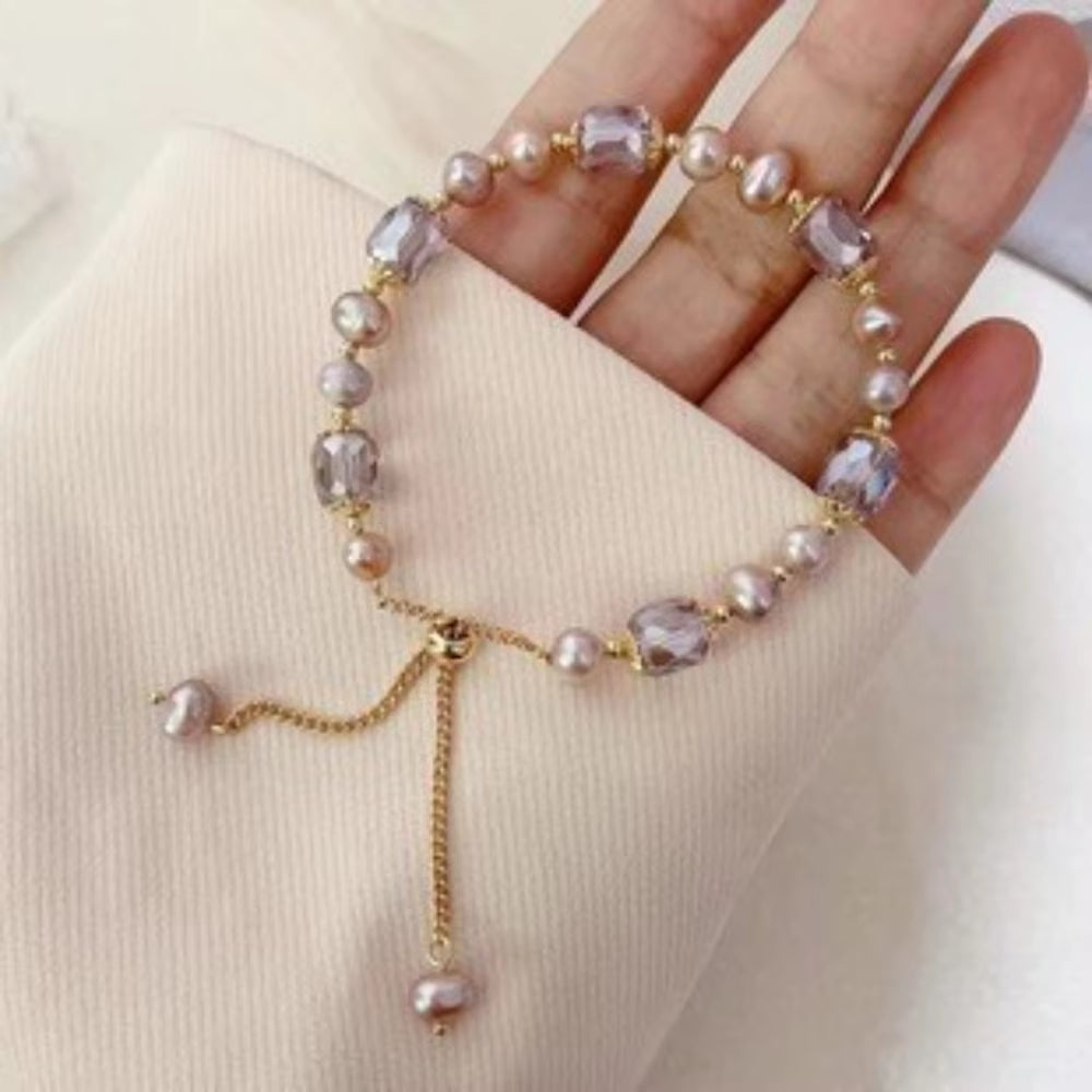 Bracelet Sparkling Zircon Flower Bracelet