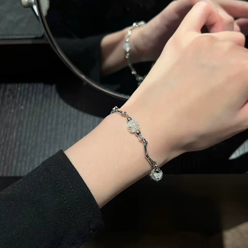 Bracelet Sparkling Zircon Flower Bracelet