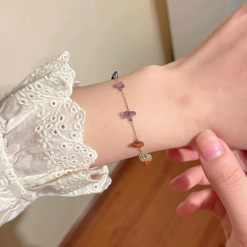 Bracelet Sparkling Zircon Flower Bracelet