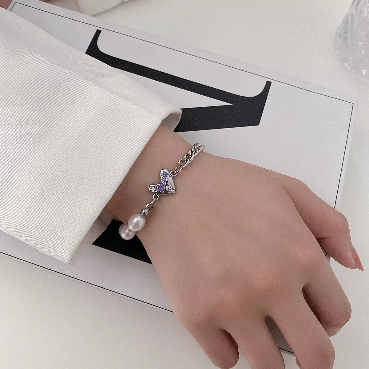 Bracelet Sparkling Zircon Flower Bracelet