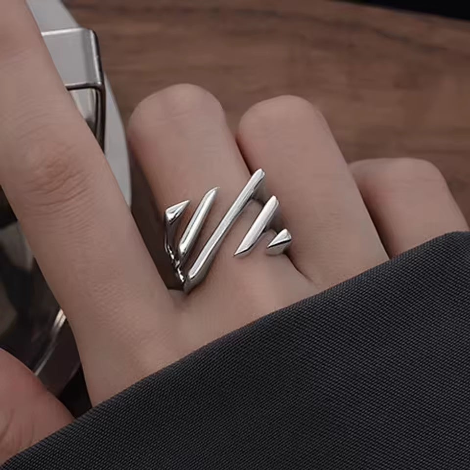 Silver Flower Ring for Women
